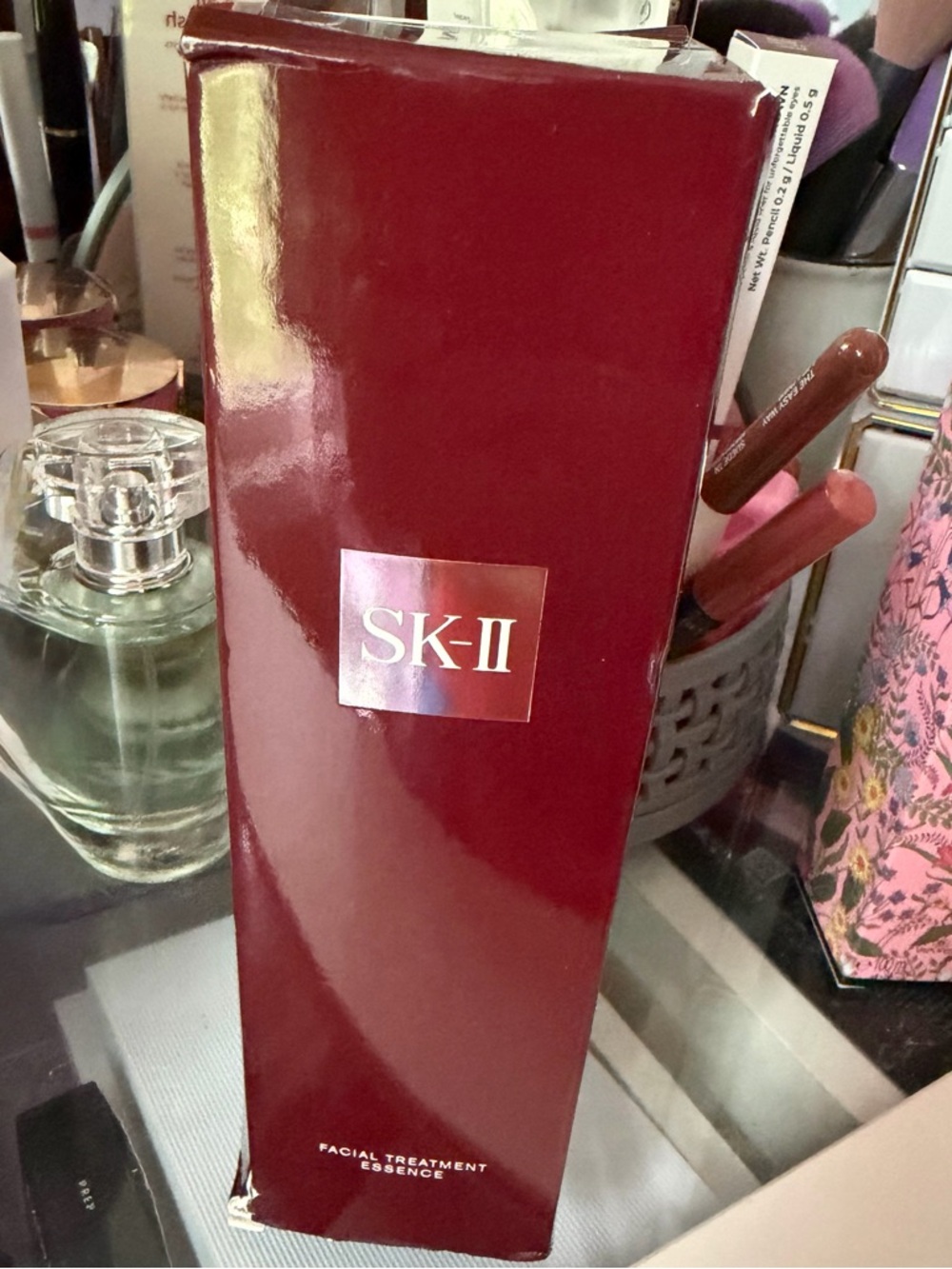 Large NIB Sealed 230 ml SK-II Facial Treatment Essence - Deep Red Packaging